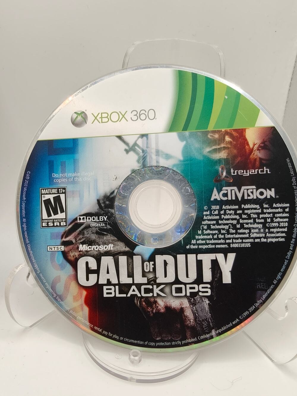 Call of Duty Black Ops Xbox 360 Disc Only Tested Working